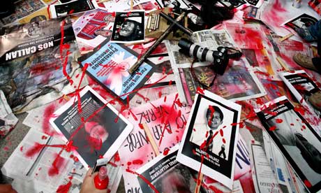 Violence against journalists prompts a protest in Tijuana