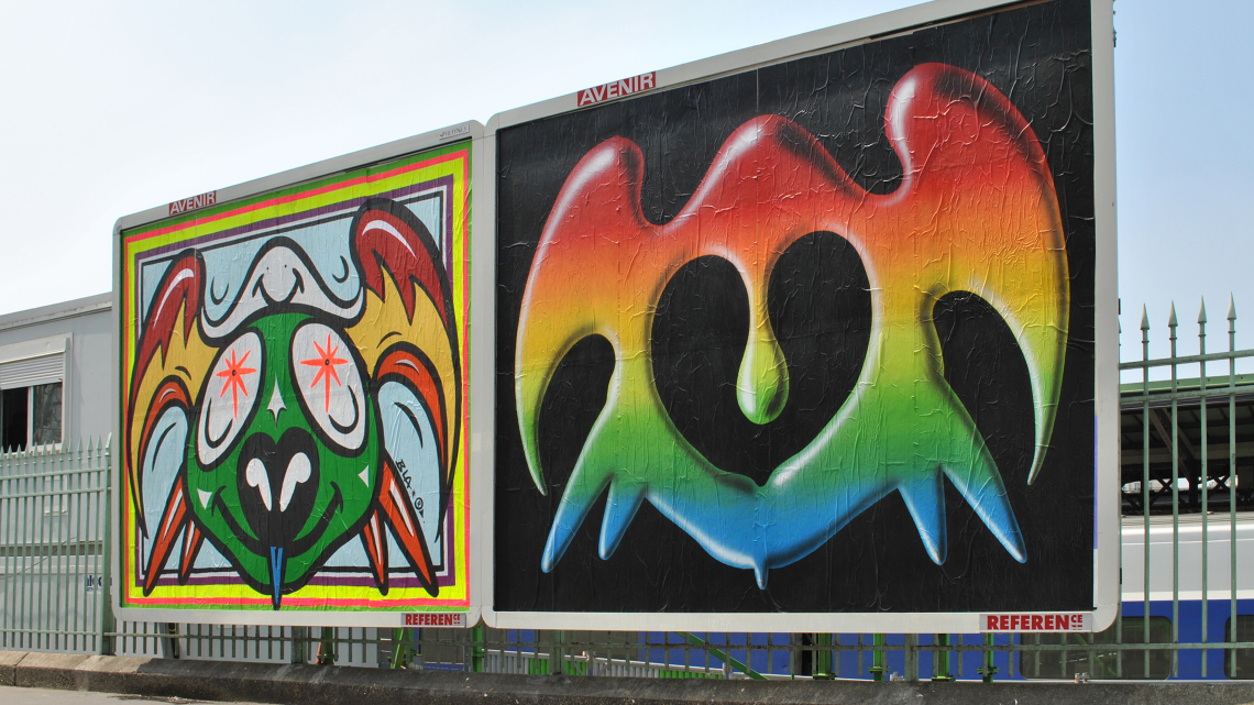 2012 Collaboration with artist Bla