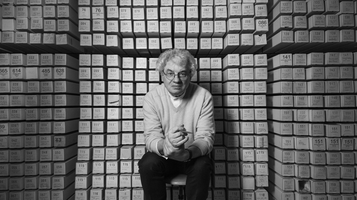 Mario Botta in ufficio foto Matteo Fieni_