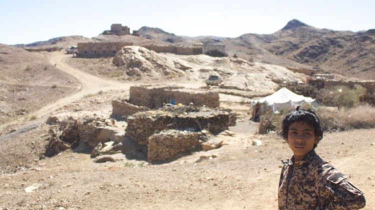 Il villaggio di al Ghayil in Yemen. Foto di Iona Craig, Yemen, 2017. Fonte: Pulitzercenter.org