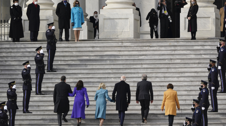 foto insediamento biden