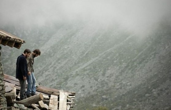 Un'altra scena tratta dal film "Le otto montagne"
