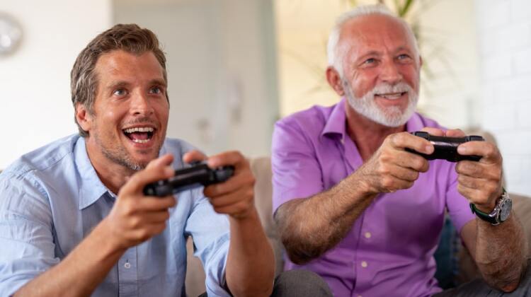 Senior-e-videogame