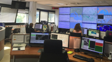 Foto concessa da Ingv.