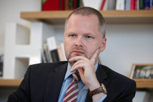 Il premier ceco Petr Fiala, del Partito Civico Democratico