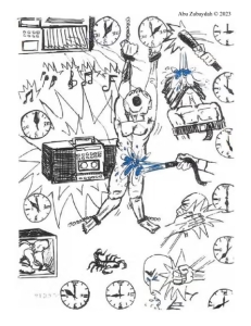 Disegno-denuncia di Abu Zubaydah, detenuto a Guantanamo. Fonte: https://www.theguardian.com/