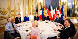 Primo summit di Parigi, a cui ha partecipato anche la premier Giorgia Meloni